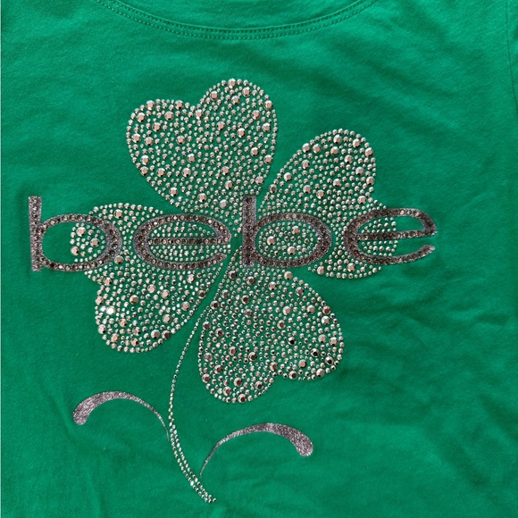 Shamrock rhinestone shirt - Picture 2 of 4